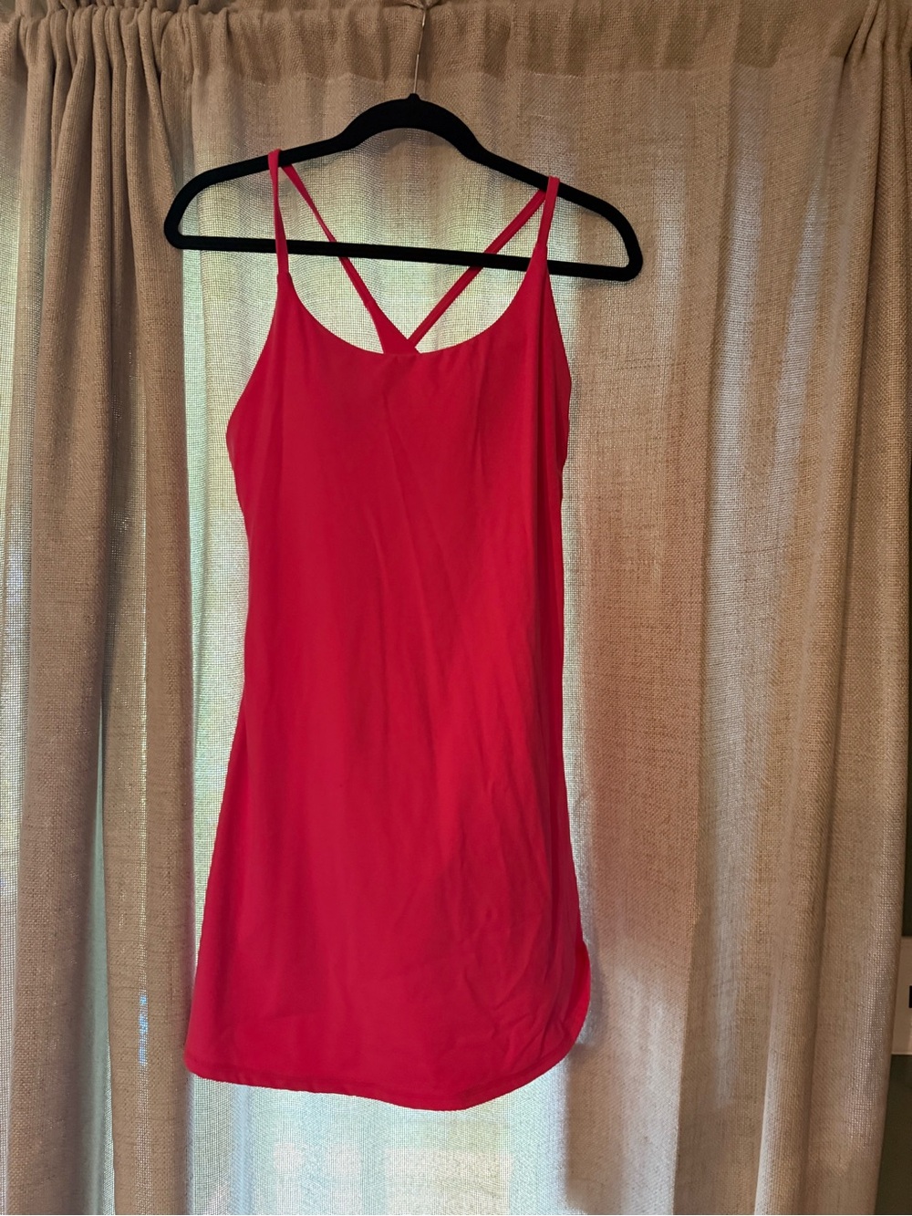 Women’s hot pink Halara athletic dress